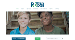 Desktop Screenshot of pressleyridge.org